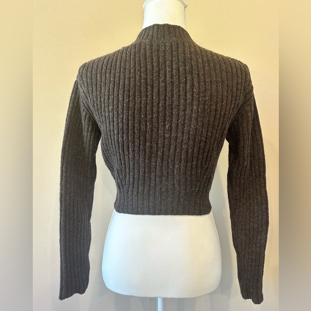 Prada 2009 Archive Wool Beaded Floral Cropped Cardigan IT 38 XS - Picture 7 of 12